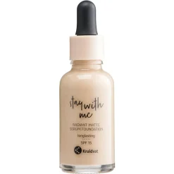 Kruidvat Stay With Me 018 C Light Natural Radiant Matte Serum Foundation