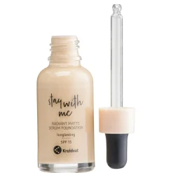 Kruidvat Stay With Me 028 N Medium Biscuit Radiant Matte Serum Foundation Sale