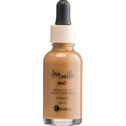 Kruidvat Stay With Me 050 W Soft Almond Radiant Matte Serum Foundation Sale