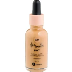 Kruidvat Stay With Me 035N Medium Olive Radiant Matte Serum Foundation Discount