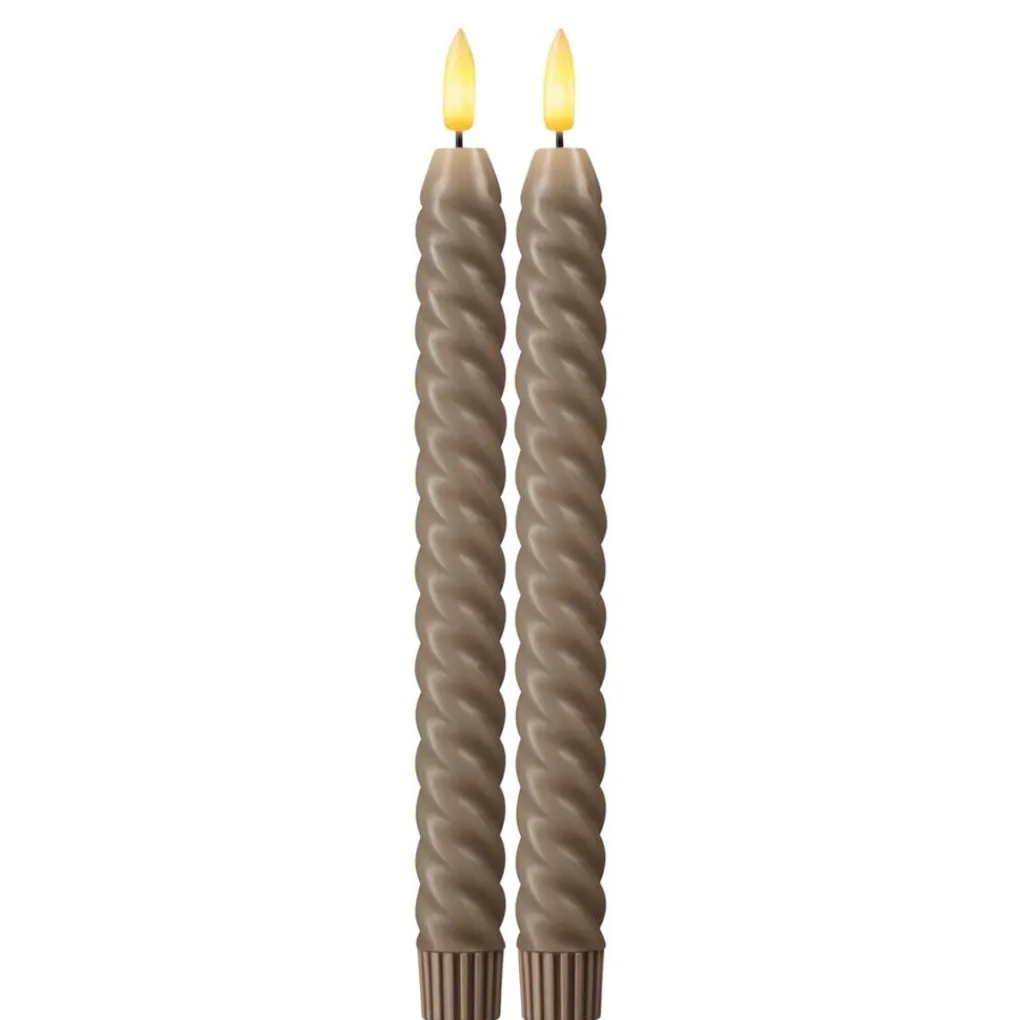 Kruidvat Swirl Led-dinerkaarsen Clearance