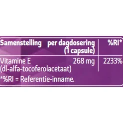 Kruidvat Vitamine E-400 Capsules Clearance