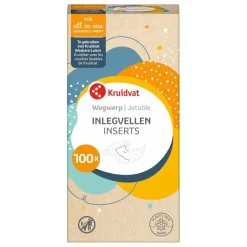 Kruidvat Wegwerpinlegvellen voor Wasbare luiers New