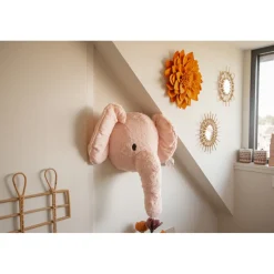 Label Label Elephant Elly Ivory Muurdecoratie Sale
