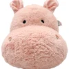 Label Label Hippo Harvey Roze Muurdecoratie Clearance