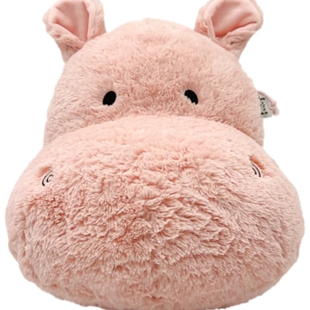 Label Label Hippo Harvey Roze Muurdecoratie Clearance