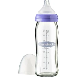 Lansinoh NaturalWave Glazen Fles New