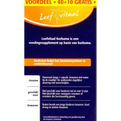 Leefvitaal Kurkuma Capsules Hot