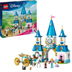 LEGO Disney 43275 Assepoesters Kasteel en Paardenkoets Clearance