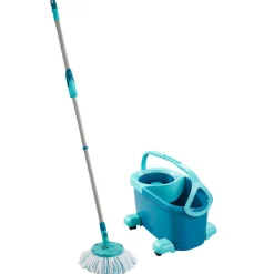 Leifheit Clean Twist Dweil Set Disc Mop Ergo met Emmer op Wieltjes en Uitwringsysteem Sale
