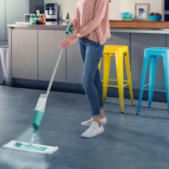 Leifheit Comfort Easy Spray XL Micro Duo Spraymop (42 cm) met Steel Sale