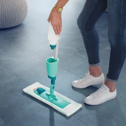 Leifheit Comfort Easy Spray XL Micro Duo Spraymop (42 cm) met Steel Sale