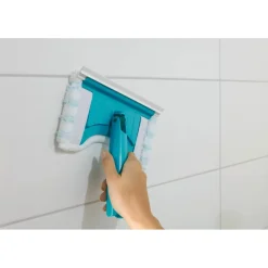 Leifheit Flexi Pad Bath Cleaner Micro Duo Tegel- en Badwisser met Telescoopsteel Clearance