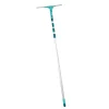 Leifheit XL Pro Reach 2-in-1 Raamtrekker (40 cm) met Micro Duo Overtrek en Telescoopsteel Hot