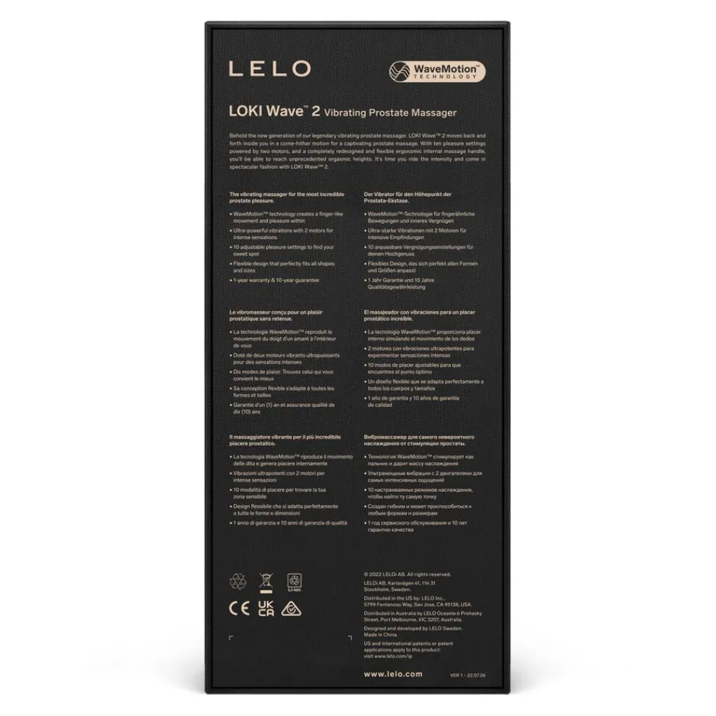 Lelo Loki Wave 2 Prostaat Vibrator Sale