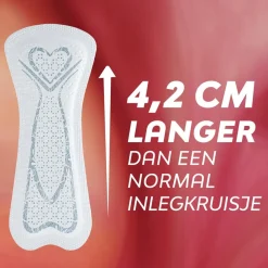 Libresse Dailies Extra Protection Extra Long Inlegkruisjes Hot