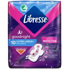 Libresse Goodnight Ultra Night Wing Maandverband Hot