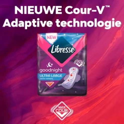 Libresse Goodnight Ultra Night Wing Maandverband Hot
