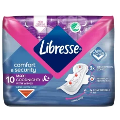 Libresse Maxi Goodnight Wing Maandverband Best