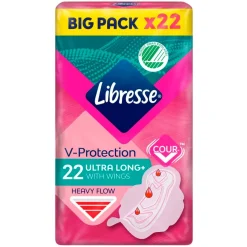 Libresse Ultra Long Wing Maandverband Clearance