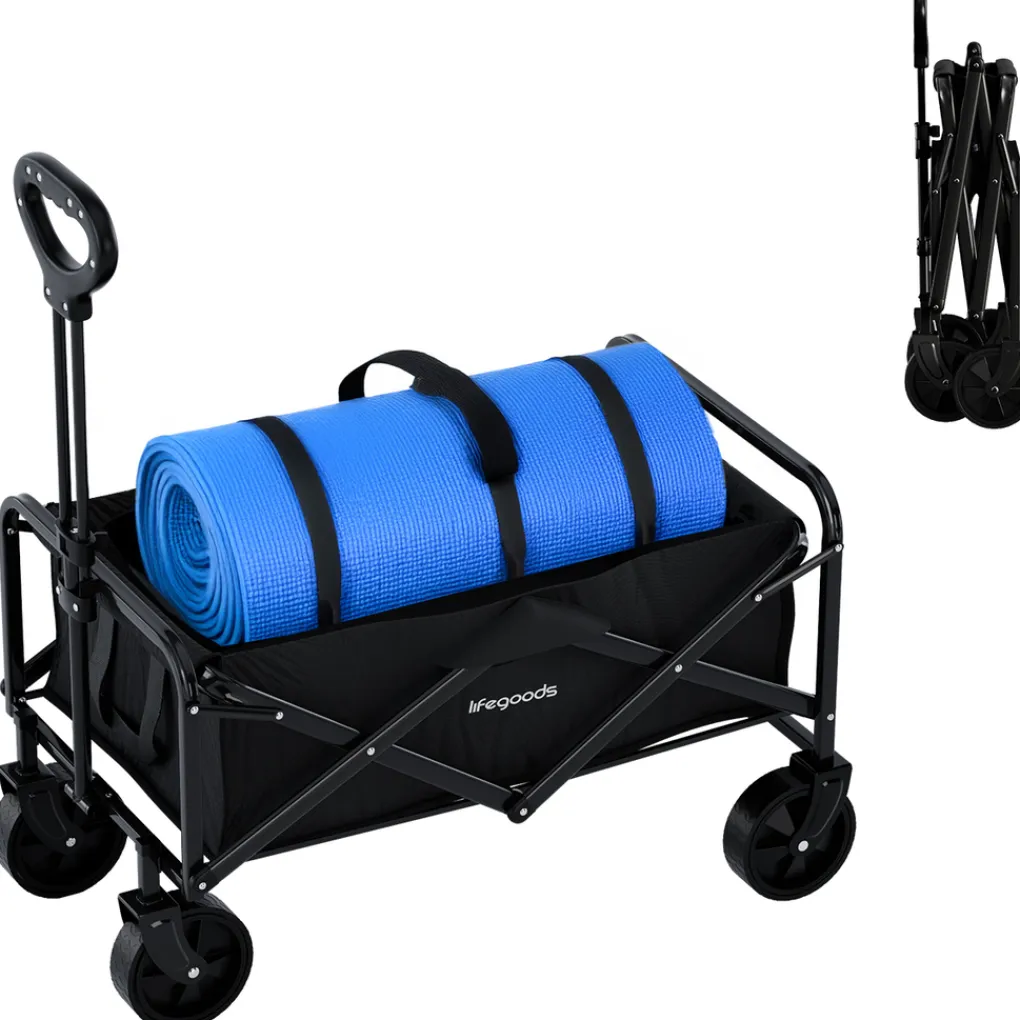 LifeGoods Compacte Opvouwbare Bolderkar