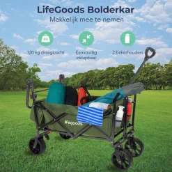 LifeGoods Opvouwbare Bolderkar Sale