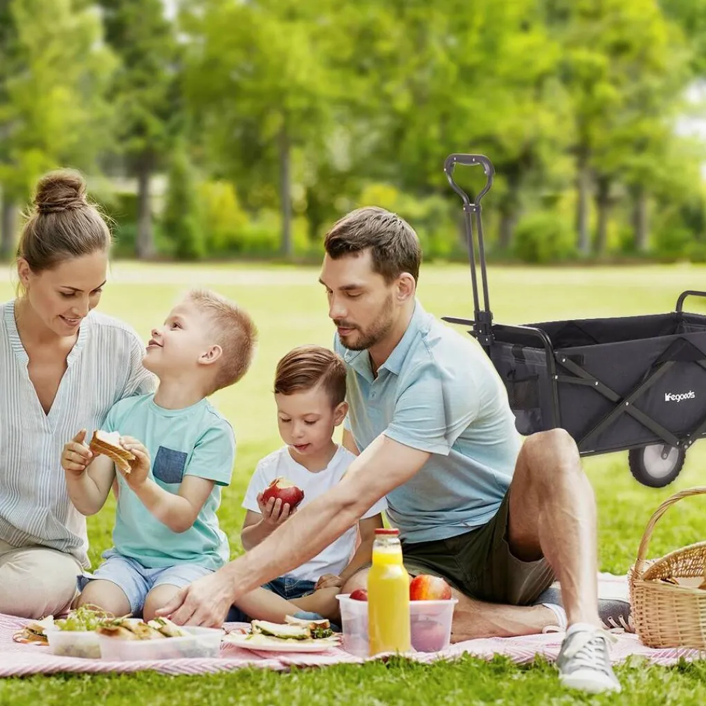 LifeGoods Opvouwbare Bolderkar New