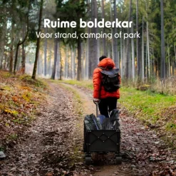 LifeGoods XXL Opvouwbare Bolderkar New