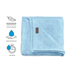 Linnick Strandlaken Microvezel 100x200cm - blue Online