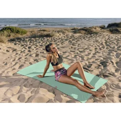 Linnick Strandlaken Microvezel 100x200cm - sea green Sale