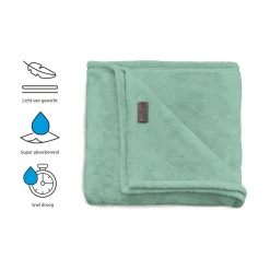 Linnick Strandlaken Microvezel 100x200cm - sea green Sale