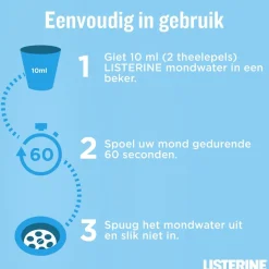 Listerine Advanced White Milde Smaak Mondwater