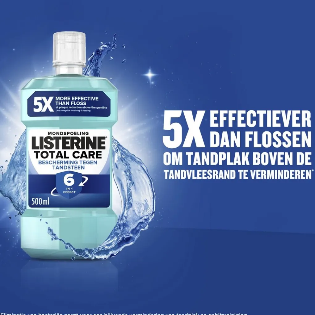 Listerine Total Care Anti-Tandsteen Mondspoeling Discount