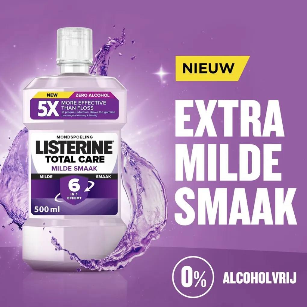 Listerine Total Care Milde Smaak Mondwater Online