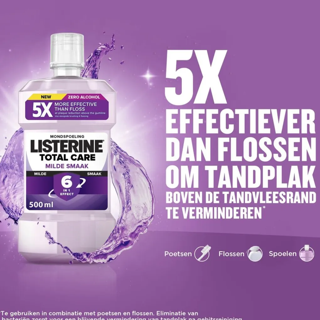 Listerine Total Care Milde Smaak Mondwater Online