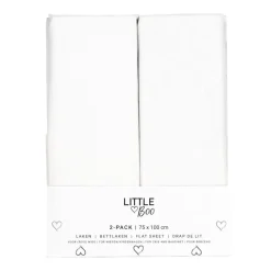 Little Boo 75x100 Laken 2-pack Best