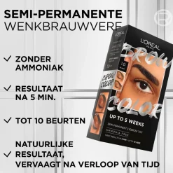 L'Oreal L'Oréal Paris 6.0 Light Brunette Brow Color Wenkbrauwverf New