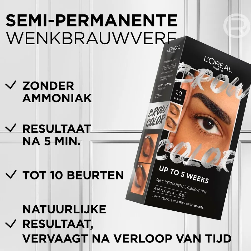 L'Oreal L'Oréal Paris 6.0 Light Brunette Brow Color Wenkbrauwverf New