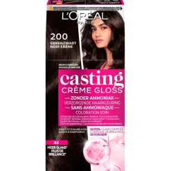 Casting L'Oréal Paris Créme Gloss 200 Intens Zwart Semi-Permanente Haarkleuring Best
