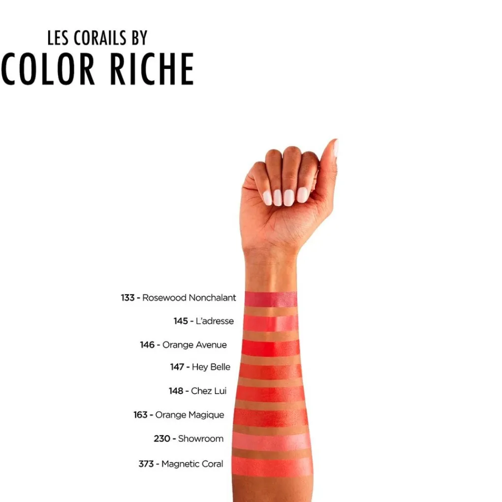 L'Oreal L'Oréal Paris Color Riche 163 Orange Magique Satin Lippenstift Hot