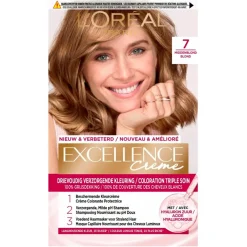 Excellence L'Oréal Paris Crème 7 Middenblond Permanente Haarverf