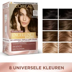 Excellence L'Oréal Paris Universal 6U Nudes Donkerblond Permanente Haarverf Clearance