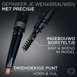 L'Oreal L'Oréal Paris Infaillible 24H Brow 3.0 Brunette Filling Triangular Pencil Clearance