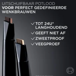 L'Oreal L'Oréal Paris Infaillible 24H Brow 3.0 Brunette Filling Triangular Pencil Clearance