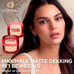 L'Oreal L'Oréal Paris Infaillible 24H Fresh Wear 120 Vanille Foundation in a Powder Hot