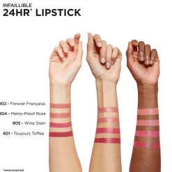 L'Oreal L'Oréal Paris Infaillible 24H 801 Toujours Toffee Lipstick Discount