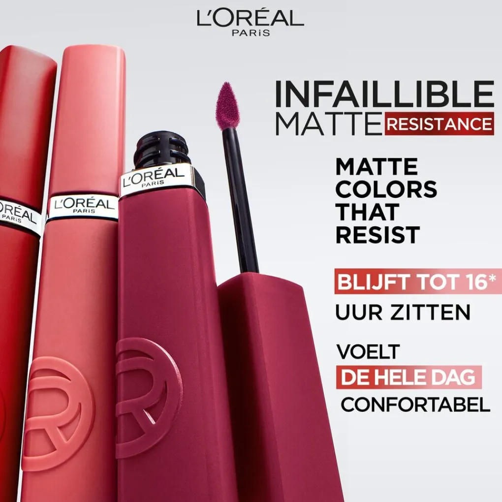 L'Oreal L'Oréal Paris Infaillible Matte Resistance 120 Major Crush Lipstick Sale