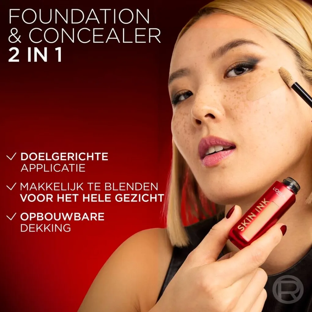 L'Oreal L'Oréal Paris Infaillible Skin Ink 290 2-in-1 Foundation & Concealer Hot