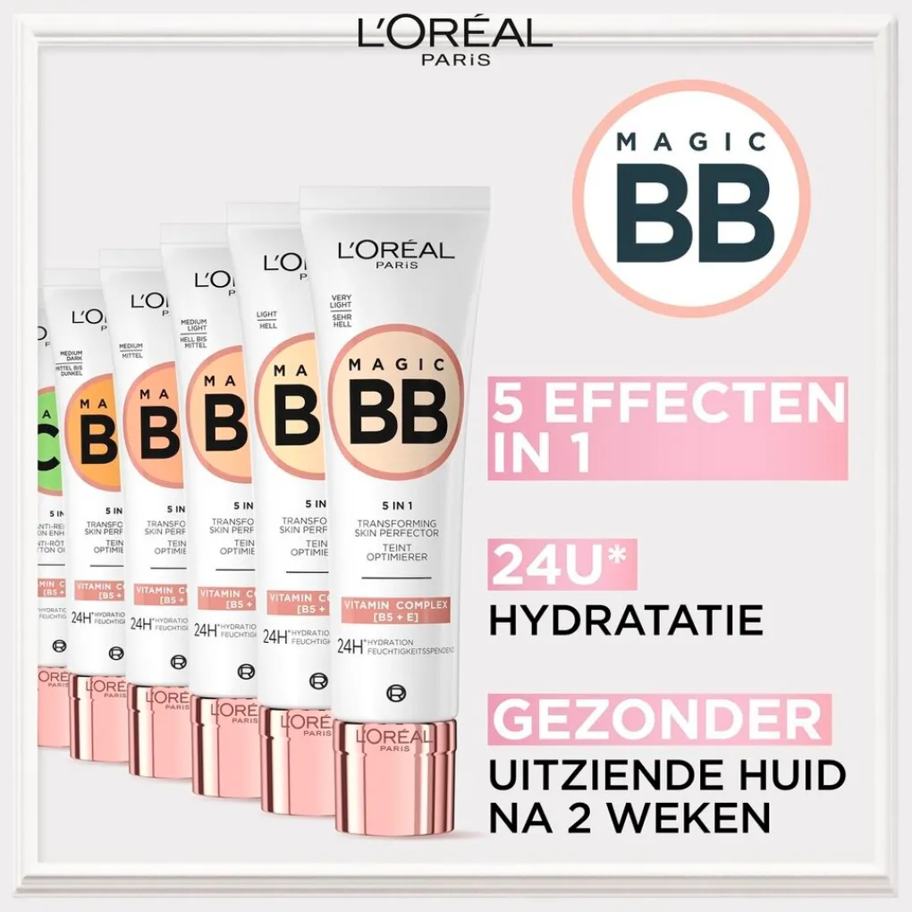 L'Oreal L'Oréal Paris Magic CC 5-In-1 Anti-Roodheidscrème Clearance