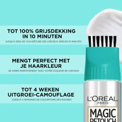 Magic Retouch L'Oréal Paris 3 Donkerbruin Permanente Haarkleuring New
